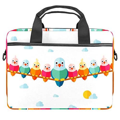 Sacoche ordinateur portable 13.3 pouces multicolore et sac bandoulière 14 pouces