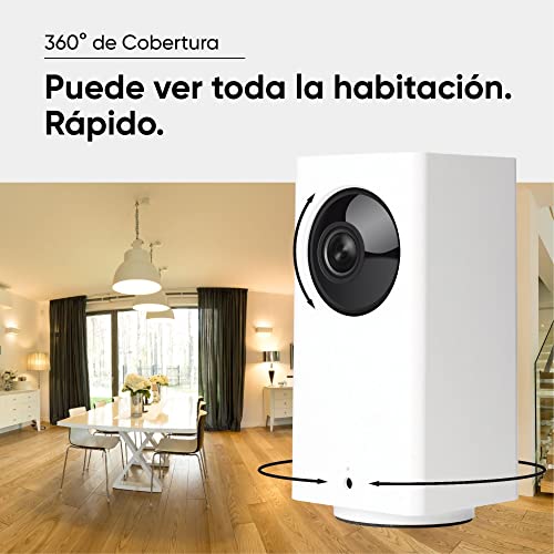 Wyze Cam Pan v2 1080p Pan/Tilt/Zoom Wi-Fi Indoor Smart Home Camera with Color Night Vision, 2-Way Audio, Works with Alexa & The Google Assistant, White by WYZE - Image 5