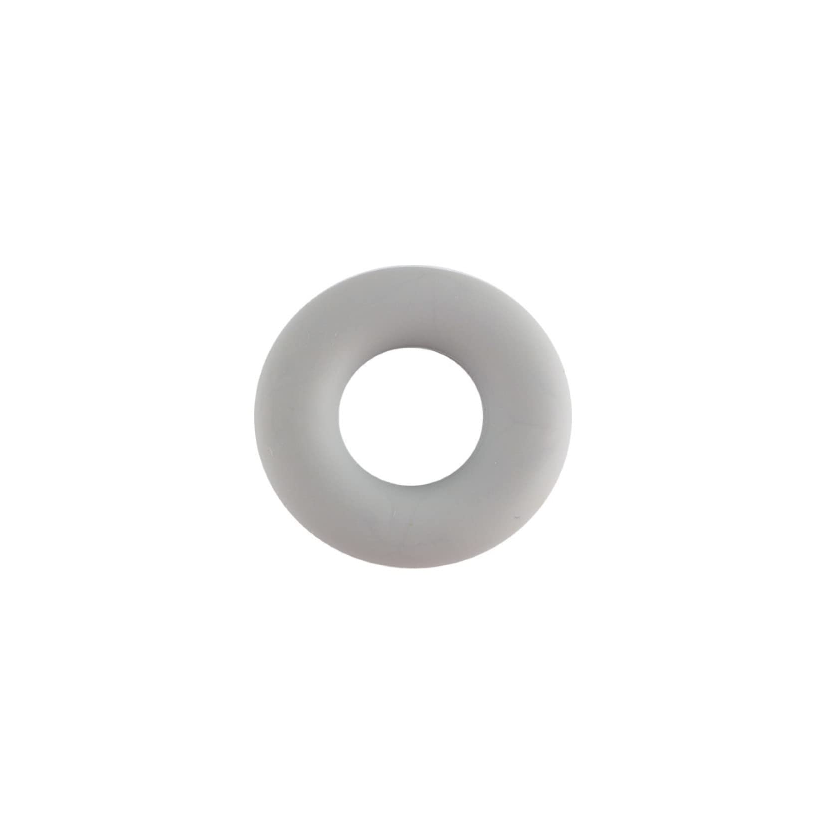 Koraliki silikonowe 43 mm okrągłe, kolorowe, luźne, gumowe, z dużym otworem, zestaw akcesoriów do robienia breloków, bransoletek, naszyjników, rękodzieła - 5 sztuk