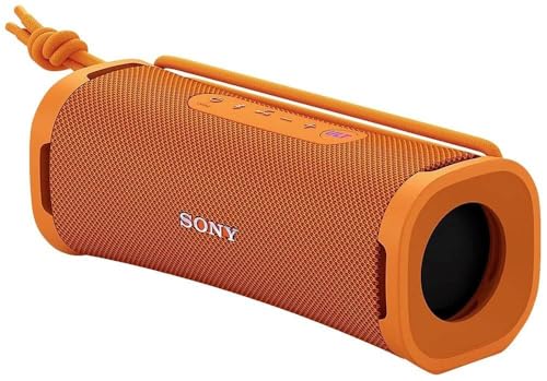 Sony ULT FIELD 1 | Speaker portatile wireless Bluetooth con ULT POWER SOUND, bassi profondi, IP67, impermeabile, antipolvere, antiurto, batteria da 12 ore, qualità chiamata chiara, viaggio - Arancio