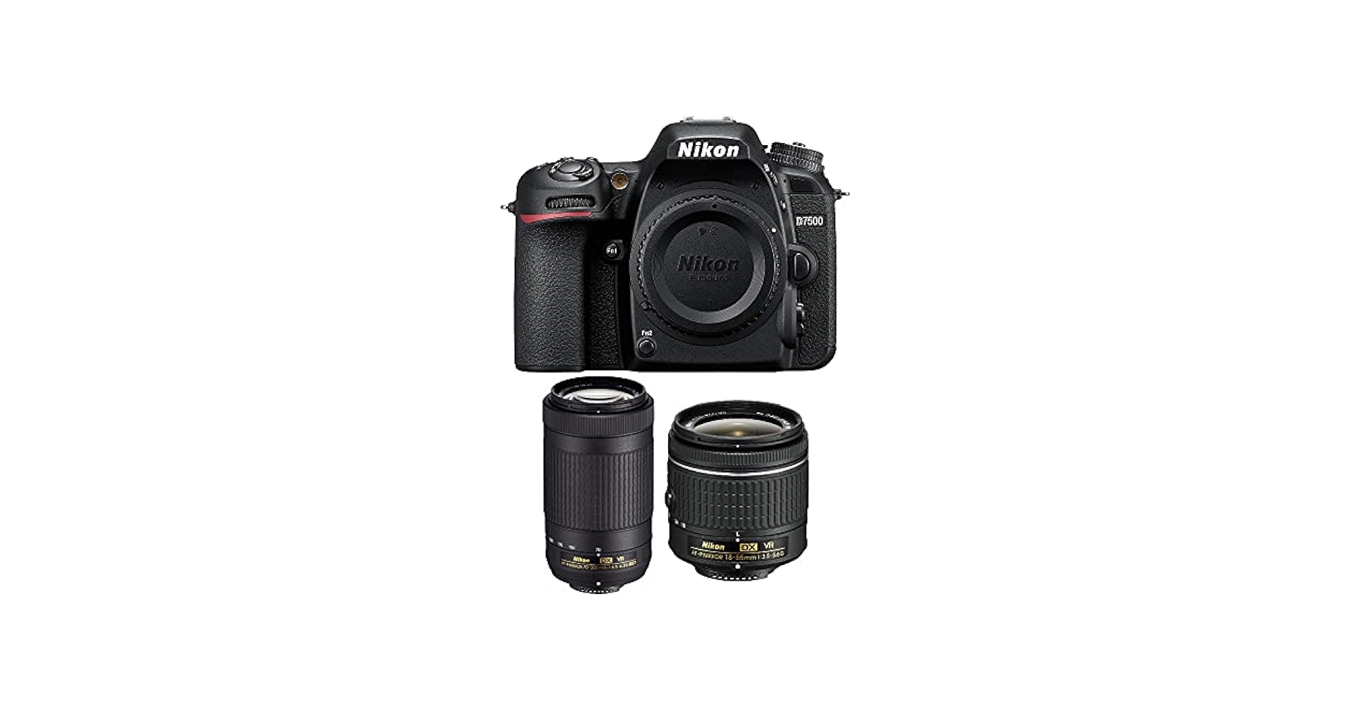 Nikon D7500 AF-Pレンズ2本セット ニコン デジタル一眼レフカメラ D7500 ボディ＆ニコンレンズ AF