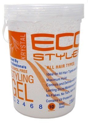 Eco Styler Styling Gel 5 Lb. Krystal Clear with Free Nail File by Eco Styler