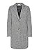 Produktbild ONLY Damen Kurzmantel Carrie Life Mel leichter Damen-Mantel mit Reversekragen 15173066 light grey mel 38