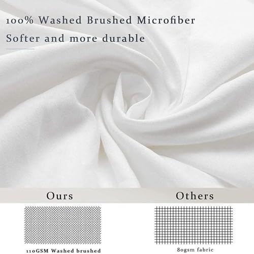 Parure de lit tournesol microfibre résistante et douce avec fermeture éclair