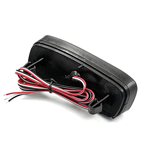 2 Peças Retrovisor Bumper Refletor Luz De Freio Traseiro Lâmpada De Freio De Estacionamento Luz De F