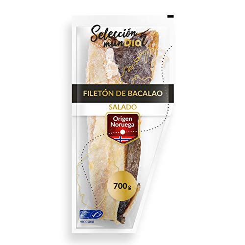 DIA SELECCIÓN MUNDIAL filetón bacalao salado MSC envase 700 gr