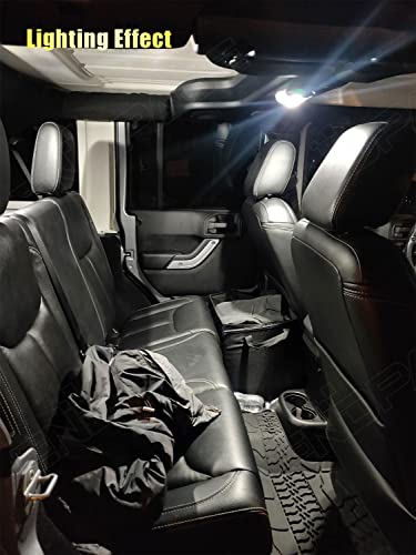 Kit de Luz LED Interior para Jeep Wrangler JK 4-Door 2007-2018 miniatura 5