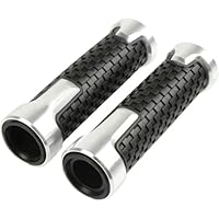 Poignées De Guidon Moto CNC Pour BMW F650CS (1997-2010) - Caoutchouc Antidérapant, Aluminium, Diamètre 22 Mm (7/8")
