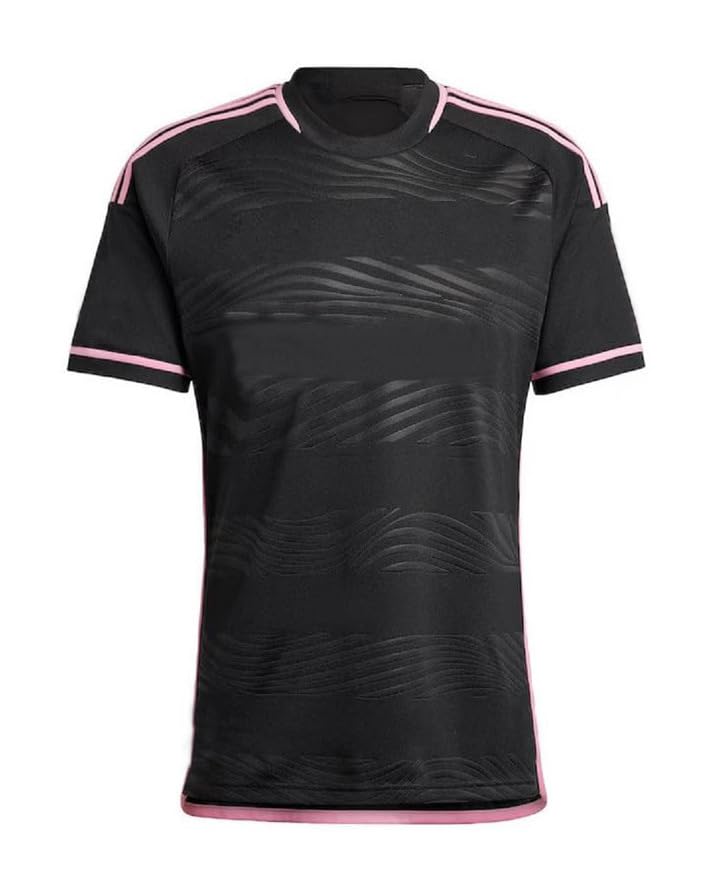 Sports Soccer Football Home away training team club kit Jersey T-Shirt (Kid's, Boy's & Men) G8002 (MES_XBTO_BLK,30) 2