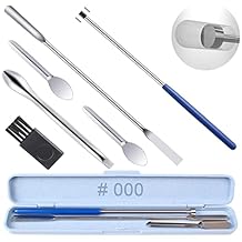 Capsule Filling Machine Pill Filler - Sizes 000 Capsule Special-Purpose Herb Powders Tamper Tool Machine Spoon, Micro Lab Spoons Spatula with Fast and Easy Filling Sizes #000 Capsule