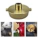 BE-TOOL Brass Fire Hydrant Adapter, High-Pressure Industrial Water Hose Coupling, Hydrant Equipment Fitting for Industrial, Agricultural (2-1/2