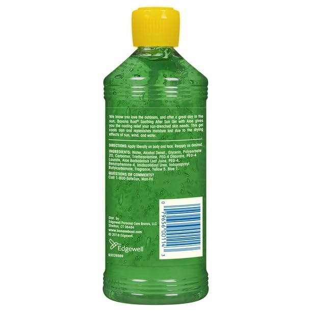 Miniatura 7 de Gel de aloe calmante After Sun para aliviar quemaduras solares, protección para toda la piel después del sol, 16 onzas líquidas, formulado con aloe