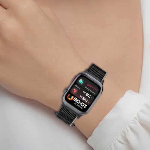 Correa Ajustable para Huawei Watch D2 en Silicona Negra y Gris miniatura 6