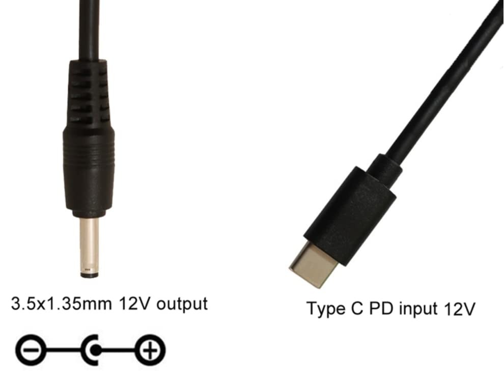 Amazon.co.jp: USB Type-C PD トリガー 12V 家電専用 DC変換ケーブル 