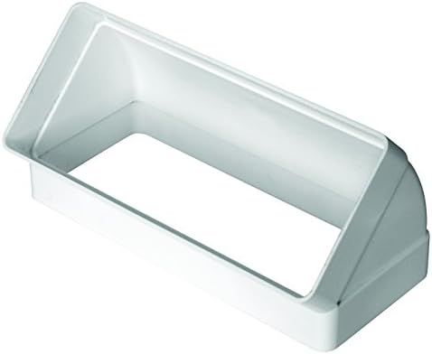 Intelmann Flachkanalbogen 100mm 45° - Für Lüftungsanlagen & Dunstabzug