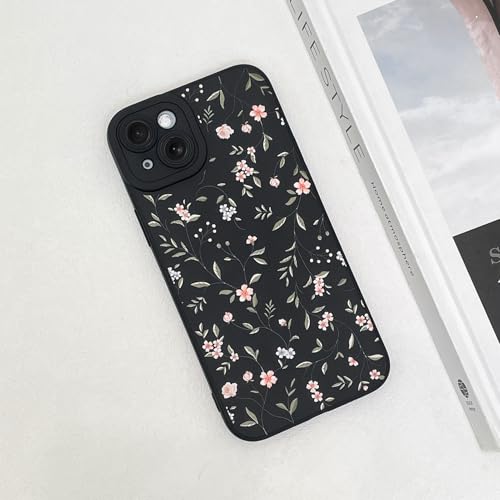 Coque pour iPhone 13 fine et fleurie idéale pour le quotidien