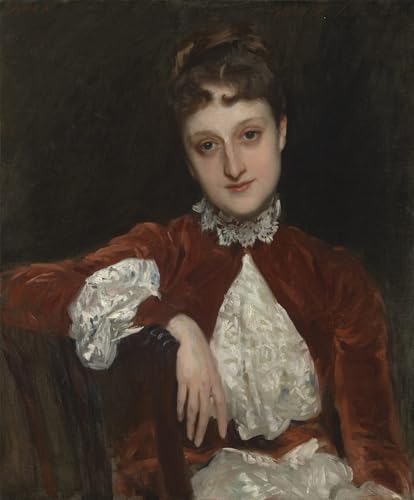 Cuadro de lienzo La signora Charles Deering de John Singer Sargent 60x90cm para pared