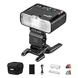 Kompatibilität - Als externer TTL-Blitz kann MF12 mit Godox XPro, X1, X2 und anderen Auslösern arbeiten, die mit Kameras wie Nikon, Sony, Canon, Fuji, Olympus und Panasonic kompatibel sind.