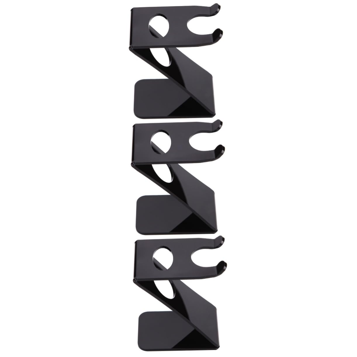 VALICLUD 3 Pezzi Rasoio e Spazzola Tavolo Materiale Resistente per Bagno Organizer per Rasoio e Spazzola Design e Mantiene Asciutto