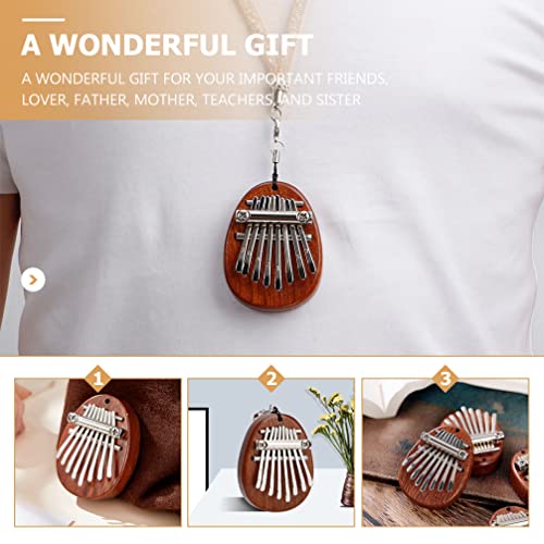 BIENKA Kalimba Pouce Piano 8 Tons avec Corde Portable Doigt Piano Bois Pouce Instrument de Musique for Débutant Musique… - Les Beatles, Paul McCartney, John Lennon, RIngo Starr, George Harrison BIENKA Kalimba Pouce Piano 8 Tons avec Corde Portable Doigt Piano Bois Pouce Instrument de Musique for Débutant Musique… – Image 7