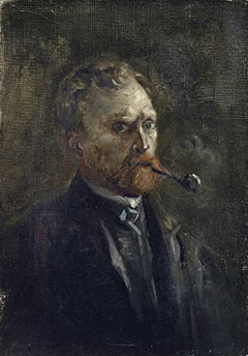 Graffiti art mural de Van Gogh : grand poster moderne 60x90 cm