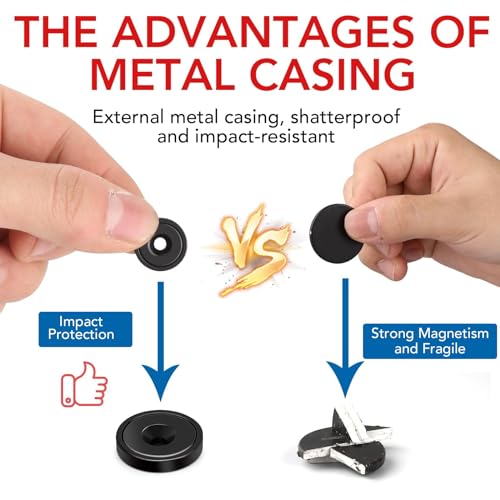 LOVIMAG Neodymium Magnets: Unleash the Power of 20lbs Strength for Crafting and Organizing!