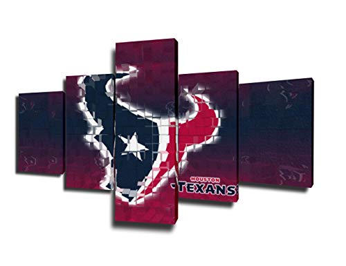 TUMOVO Native American Decor Paintings Pictures 5 Piece Canvas Wall Art Modern Artwork Home Decor for Living Room Giclee Framed Gallery-Wrapped Stretched Ready to Hang(50''Wx24''H)