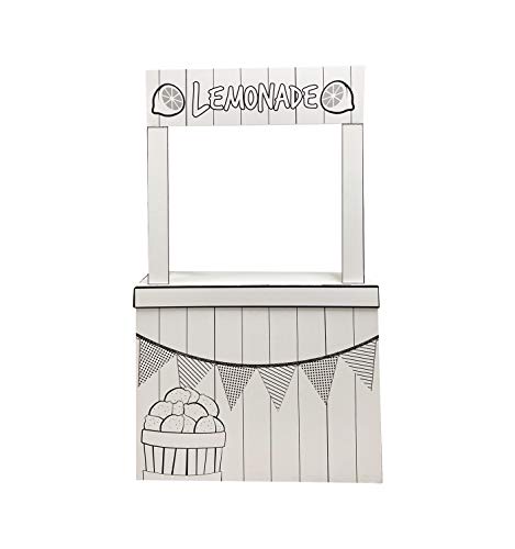 Image of Cardboard People Color Me Lemonade Stand Life Size Cardboard Cutout Standup