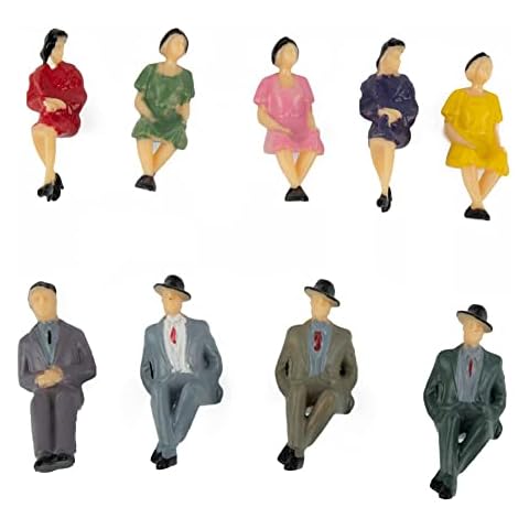 HpLive Pack of 50 Model Train Figures Cover