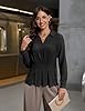 Blooming Jelly Womens Business Casual Peplum Tops ... #1