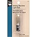 Dritz 910 Sewing Machine Incandescent Light Bulb, Push-In