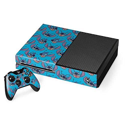 Skinit Decal Gaming Skin Compatible with Xbox One Console and Controller Bundle - Officially Licensed Disney Lilo and Stitch Personalities Moods Design