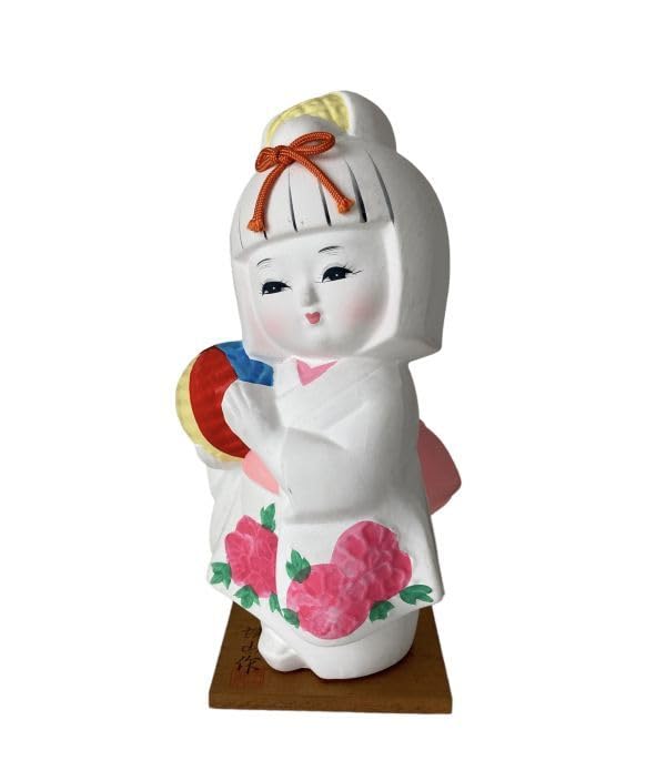 Amazon.co.jp: 河村蜻山作 博多人形 陶器 アンティーク レトロ