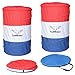 TuffRider Collapsible Barrel Set of 3- Red/White/Blue