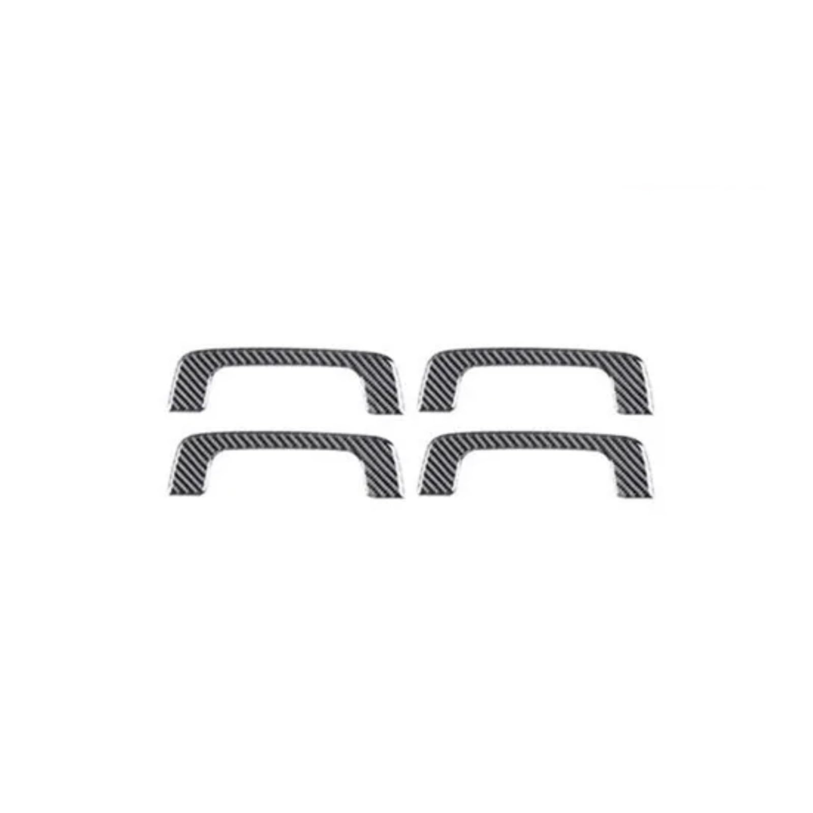 VNHLOTVJL Car Interior Decoration Protection Sticker Compatible for Porsche Taycan 2019-2024 Soft Carbon Fiber Auto Interior Accessories