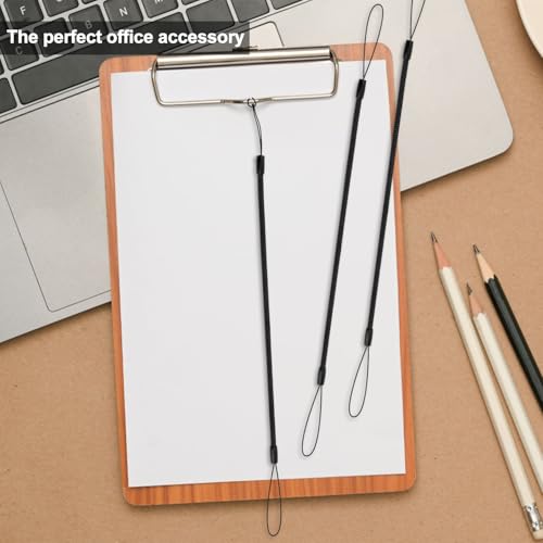 Image of 24pcs Elastic Lanyard Tether for Touch Pens, 11.81in Retractable Pen Leash Coil Spring Straps Anti-Lost Plastic Stylus Lanyard Cord Perfect Tool to Tie Drawing Pen to Touchscreen (Black)