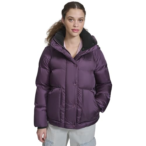 Champion Women's Quilted Mid-Weight Puffer Jacket with Hood