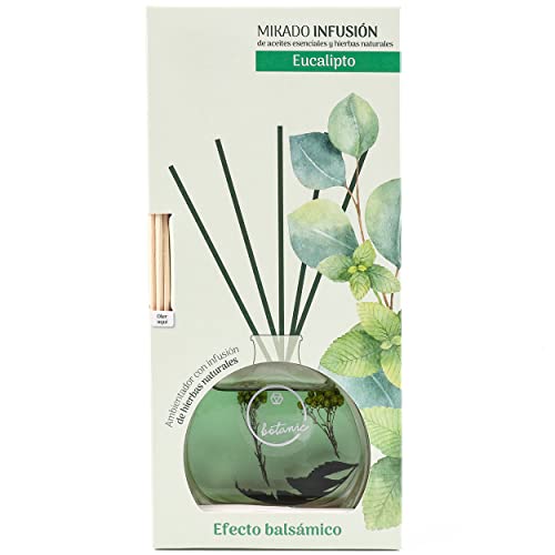 Ambientador Mikado Efecto Balsámico 0% Alcohol Más de 12 Semanas de Duración 75ml Aroma Eucalipto Cover