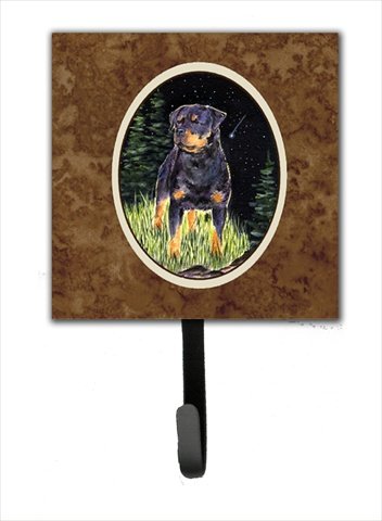 Starry Night Rottweiler Leash Holder Or Key Hook