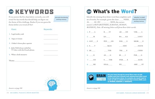 440 Games, Puzzles & Brain Boosters Specially Designed to Keep Your Mind Sharp - Image 5