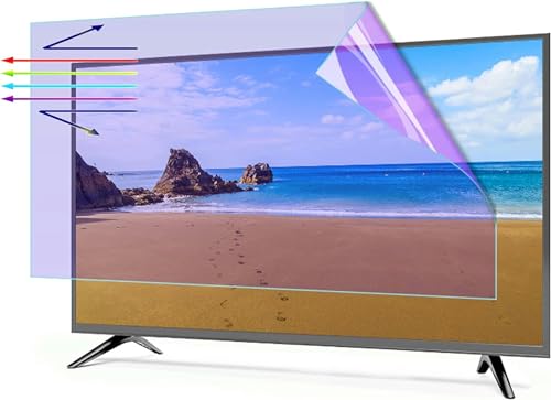 Protector De Pantalla Antirreflejos Para Televisores De 42 A 55 Pulgadas, Película Protectora Mate Que Reduce La Luz Azul Y Alivia La Fatiga Ocular Para Sharp, Sony, Samsung, Hisense, Lg, Etc. / 55 P