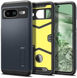 Spigen Tough Armor Case Compatible with Google Pixel 8 - Metal Slate
