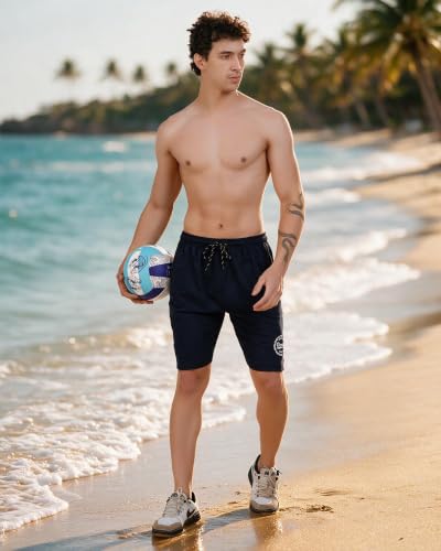 Image of LEELOUIS Men's Cotton Premium Shorts -2 Side Zipper Pockets | Idael for Gym,Travel for Daily Use