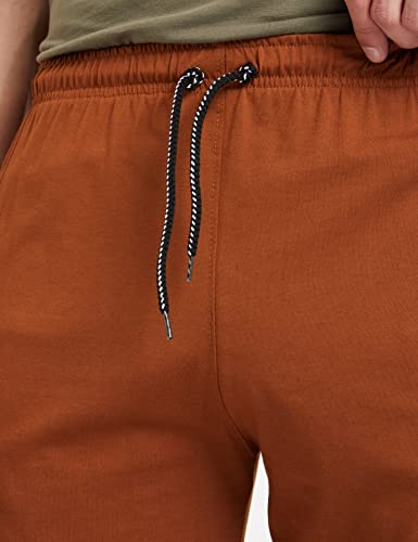 Image of Cazibe Men's Athletic Fit Track Pant (CZ11120-Mustard-L Mustard L)