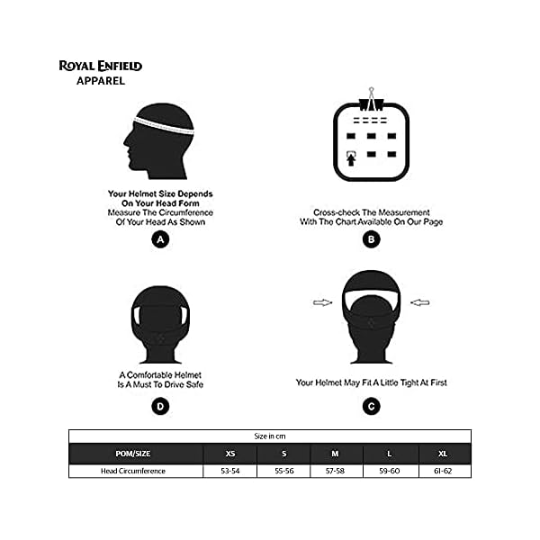 Royal Enfield Lthr. Trim Helmet