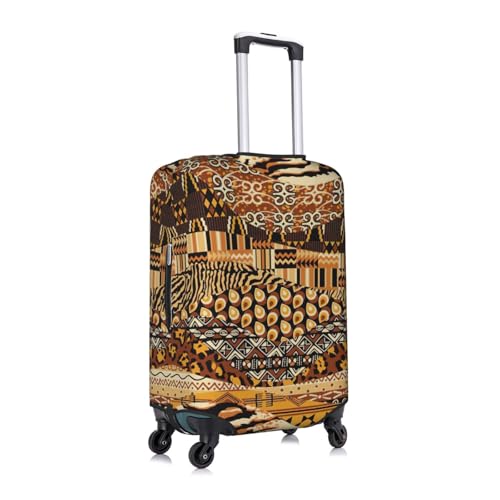 African Style Patchwork Print Pretty Practical Washable Carry on Luggage Sleeve Large Suit Case Cover3