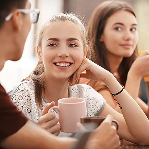 Fssodwt To My Granddaughter Morse Code Bracelet， Women's Adjustable Inspirational Bracelets, Birthday Gift Anniversary Gift For Granddaughter (Tiger Eye Stone, To My Granddaughter) #TOP3