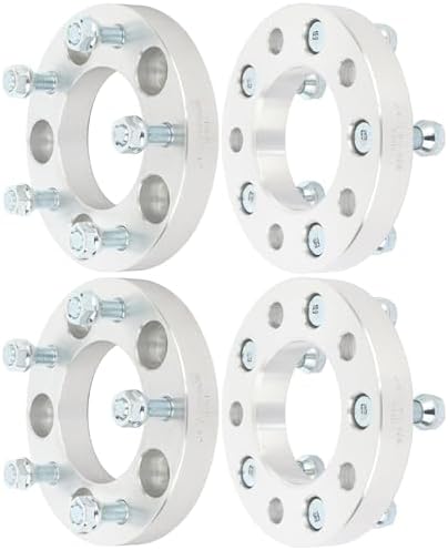 KAX 5x5 Wheel Spacers,1.5 Inch 5 Lug Hub Centric Wheel Spacers 5x127mm