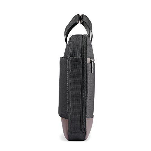 Samsonite Kombi Slim Briefcase, Black/Brown, One Size #TOP3