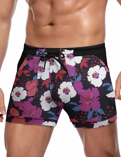 Short de bain homme COOFANDY anti frottement pour un séchage rapide
